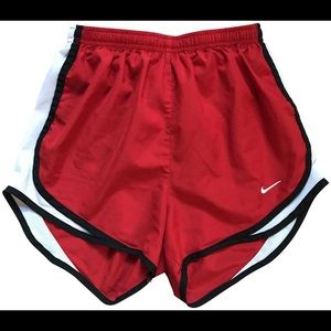 Nike running shorts- red!